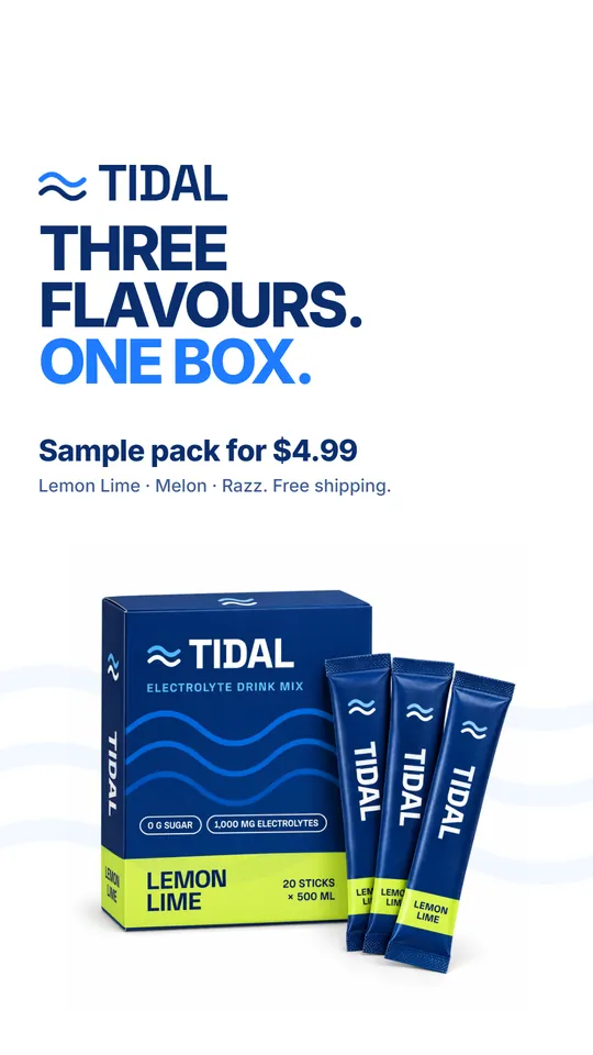 Tidal Stories reklamı: üç dad, nümunə paketi təklifi