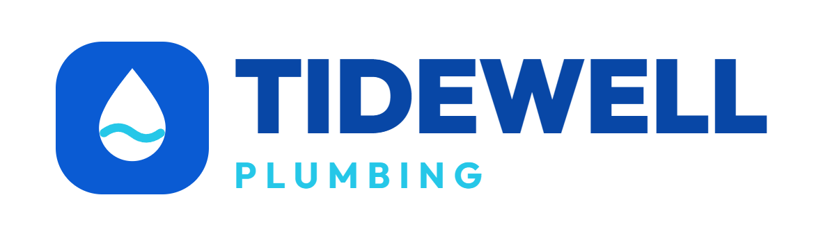 Tidewell Plumbing logo on white