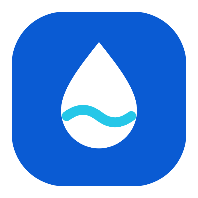 Tidewell water-drop mark