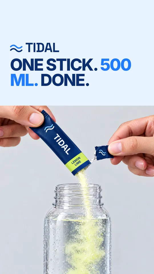 Tidal Stories ad: One stick, 500 ml, done