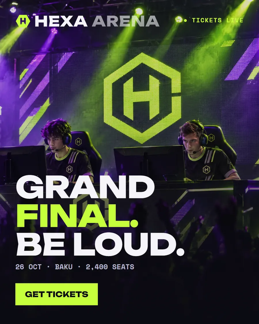 Hexa Arena Grand Final ad, portrait
