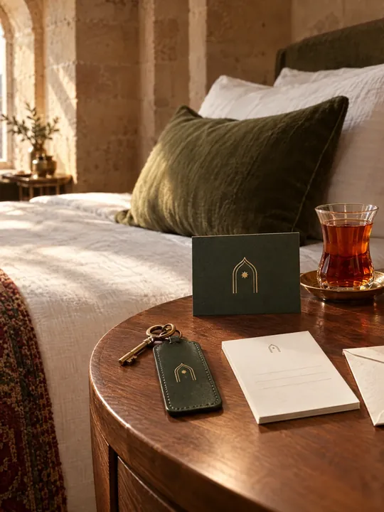 Qala House Instagram post: guest room