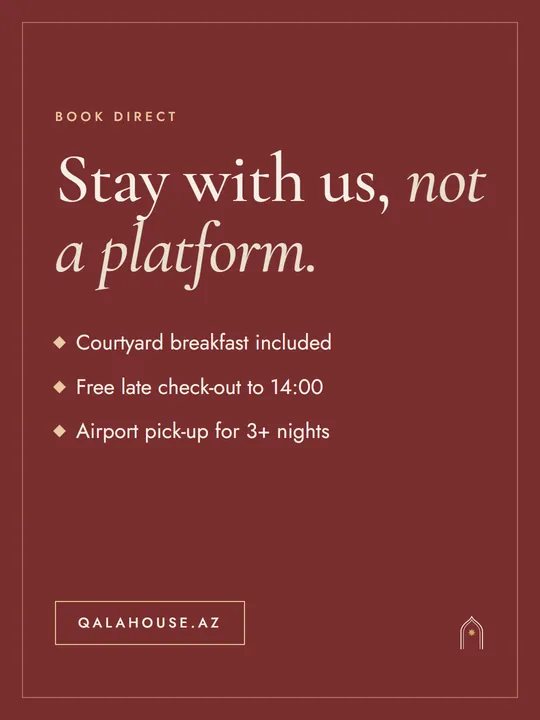 Qala House Instagram post: book direct offer